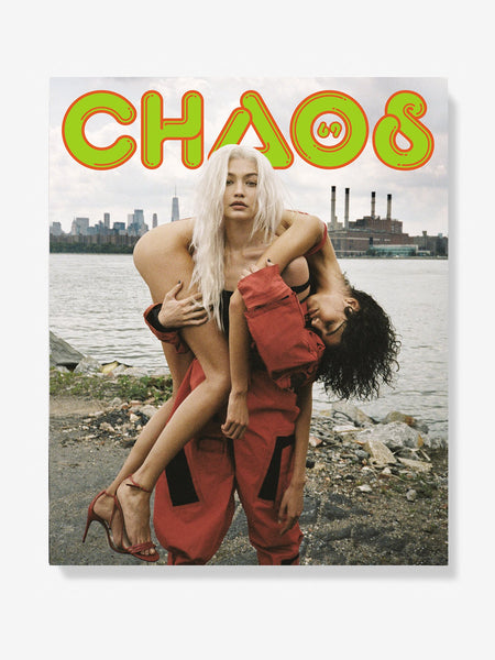 Gigi Hadid & Mica Arganaraz - Cass Bird. Chaos 69 Magazine Poster