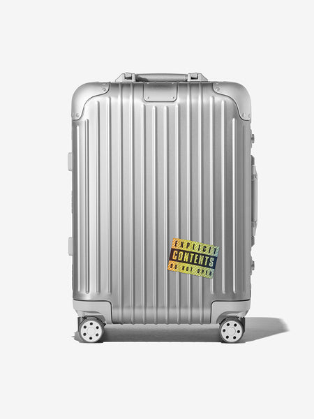 RIMOWA Classic Flight 冊子 ステッカー希少非売品 Rimowa x Chaos Explicit Content Sticker | Travel Sticker | Chaos Club