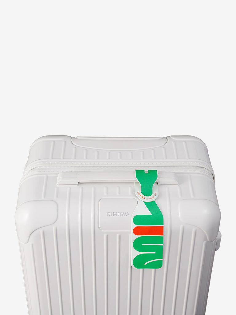 Rimowa x Chaos Milan Luggage Tag - more detail