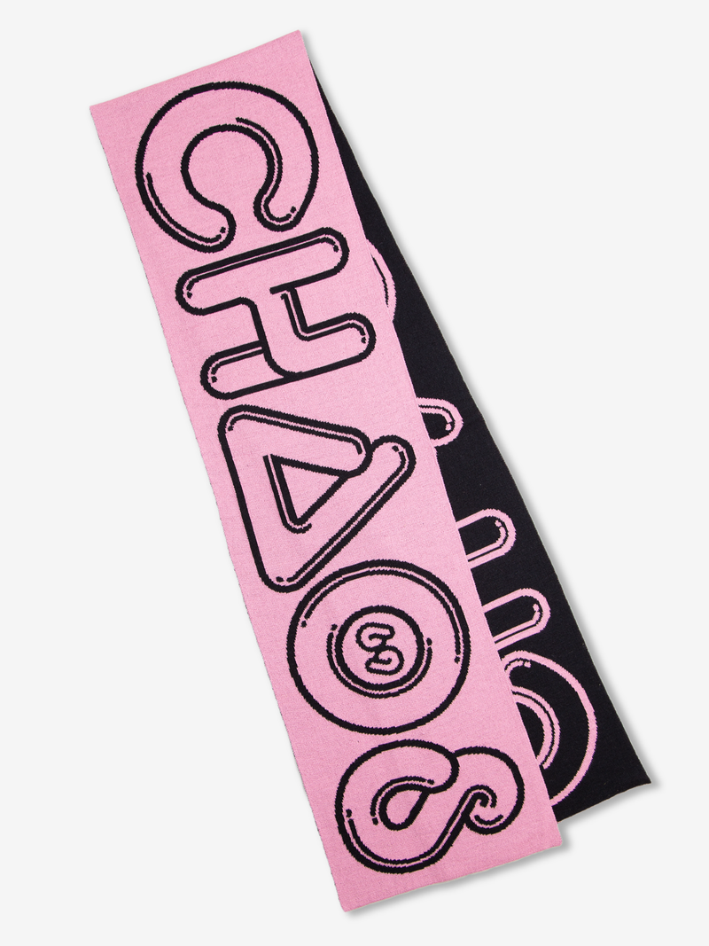 Pink Chaos Scarf