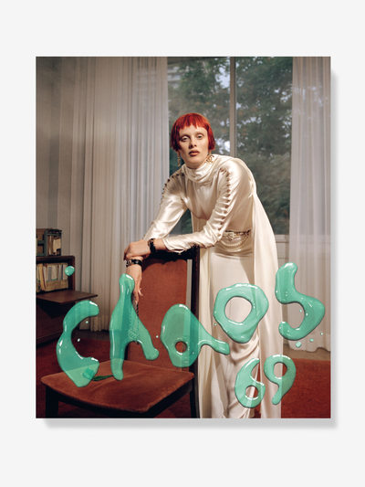 Chaos SixtyNine Poster Book Issue 7 - Karen Elson Cover