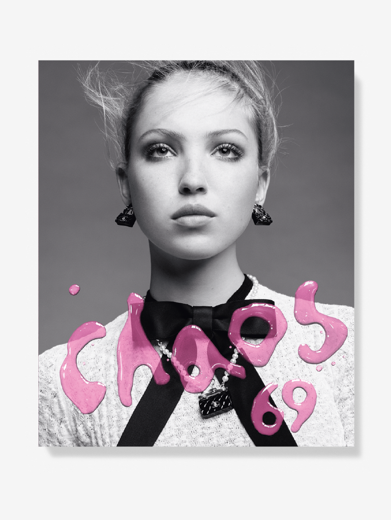 Chaos SixtyNine Poster Book Issue 7 - Lila Moss Cover