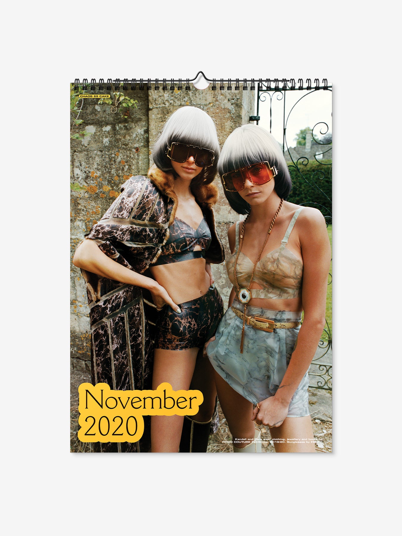 Chaos 69 Calendar Issue 4 - Cover 2 | Fashion Calendar