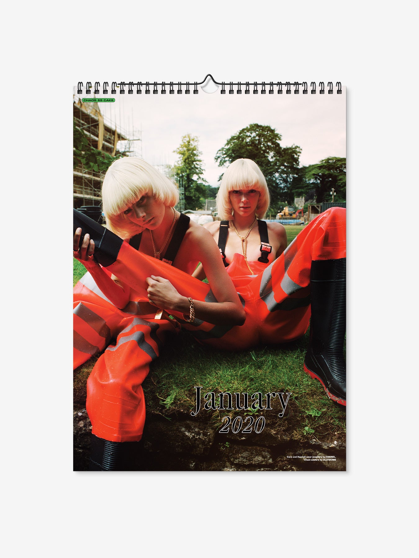 Chaos 69 Calendar Issue 4 - Cover 1 | Fashion Calendar | Chaos Club