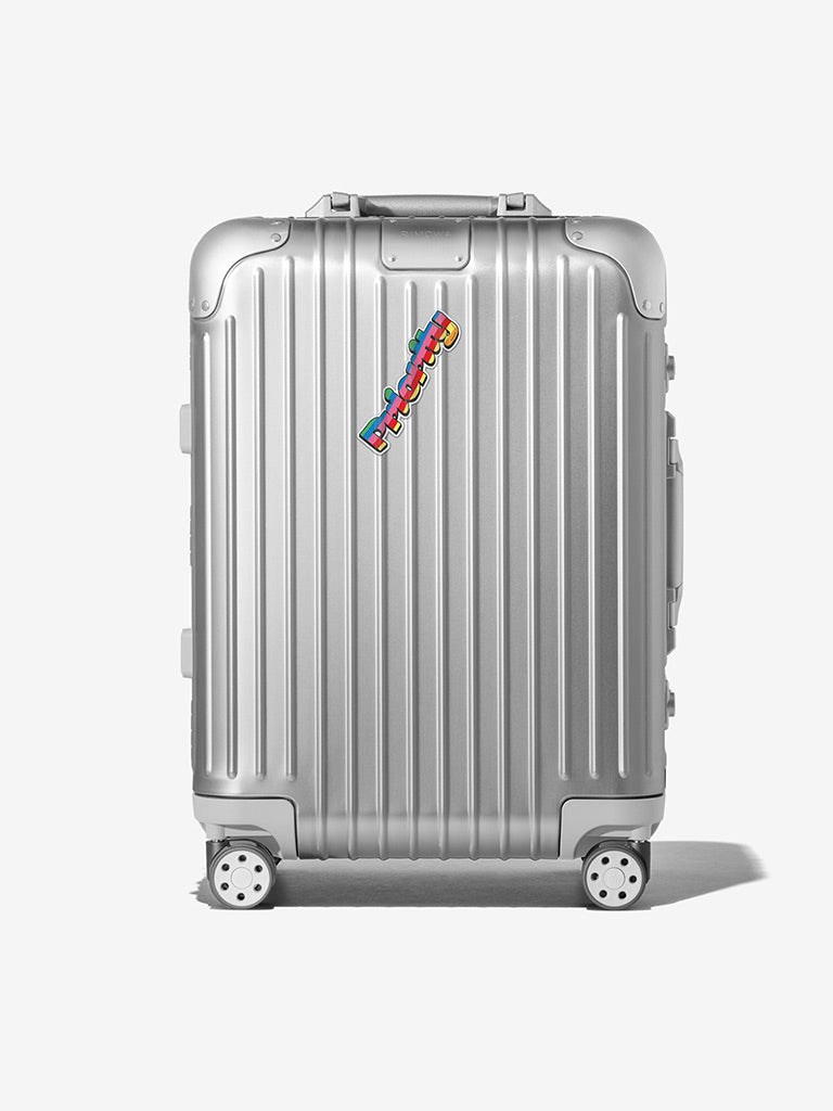 Rimowa x Chaos Priority Sticker - more detail