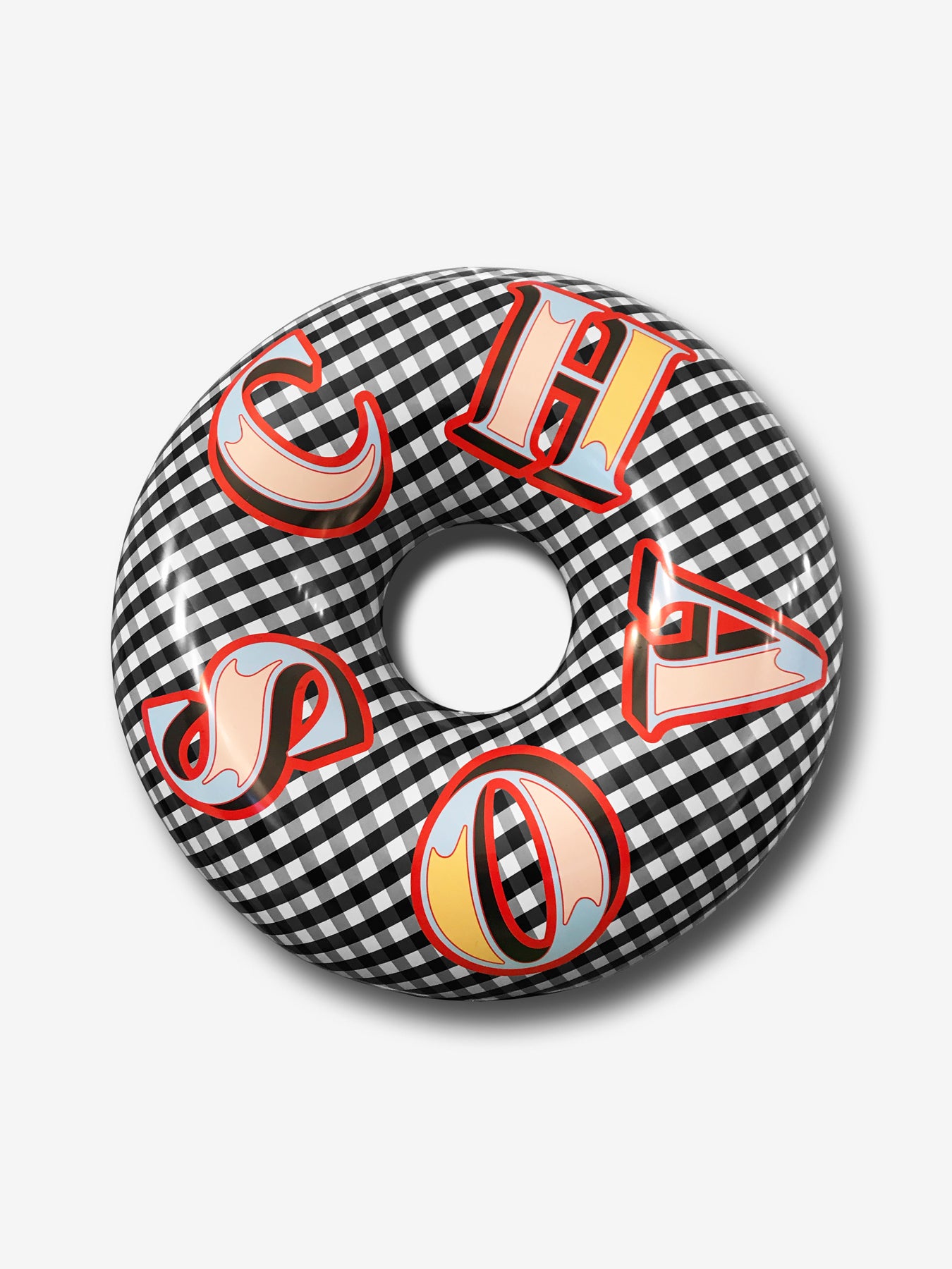 Inflatable Gingham Ring